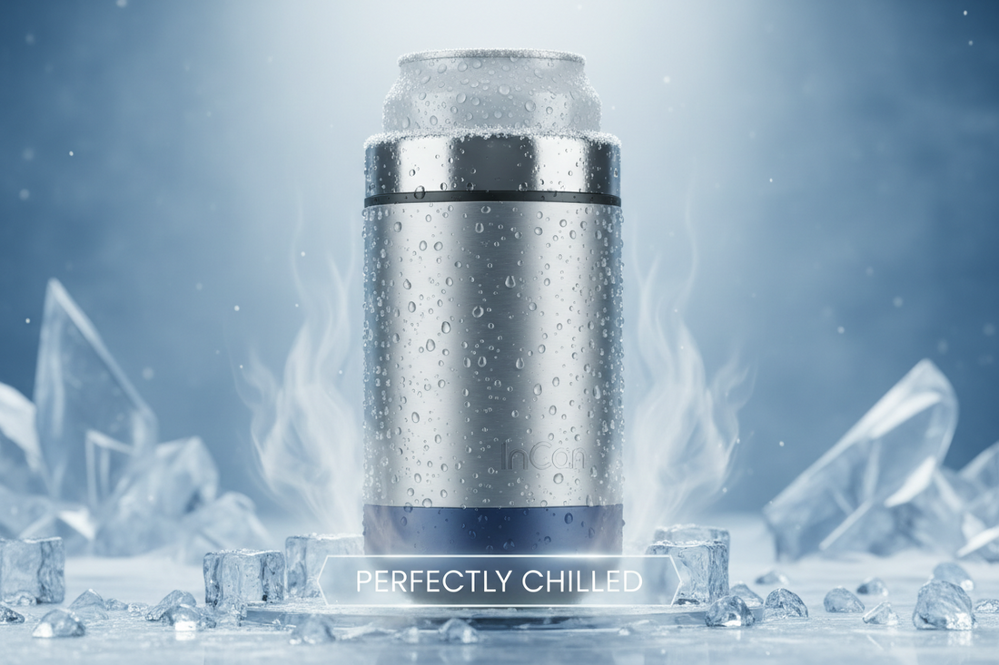 Bebida Sempre na Temperatura Certa com o InCan Cooler