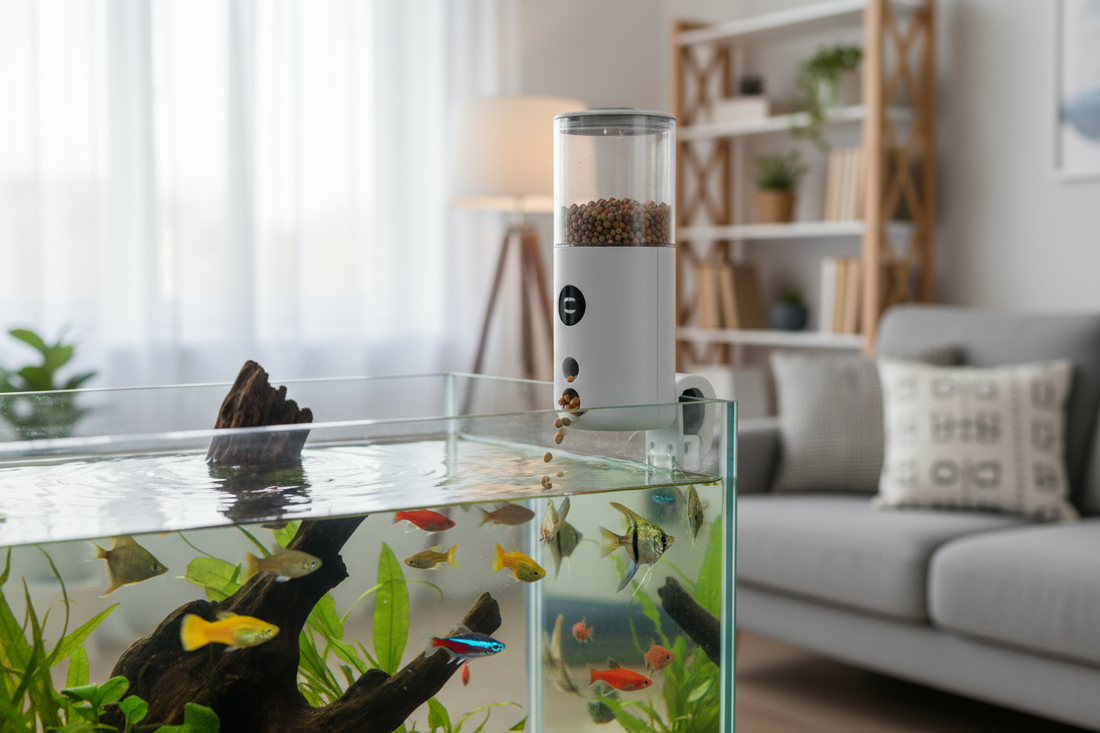 Como o Alimentador Automático de Peixe Pode Facilitar a Sua Vida