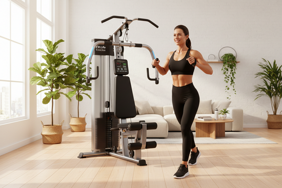 Exercício em Casa com a Fit Life Exercise Machine