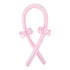 Pink no Clip Color Heatless Curling Headband Set – Soft Foam No-Heat Rollers