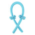 Blue no Clip Color Heatless Curling Headband Set – Soft Foam No-Heat Rollers