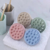 Escova de Massagem de Couro Cabeludo em Silicone