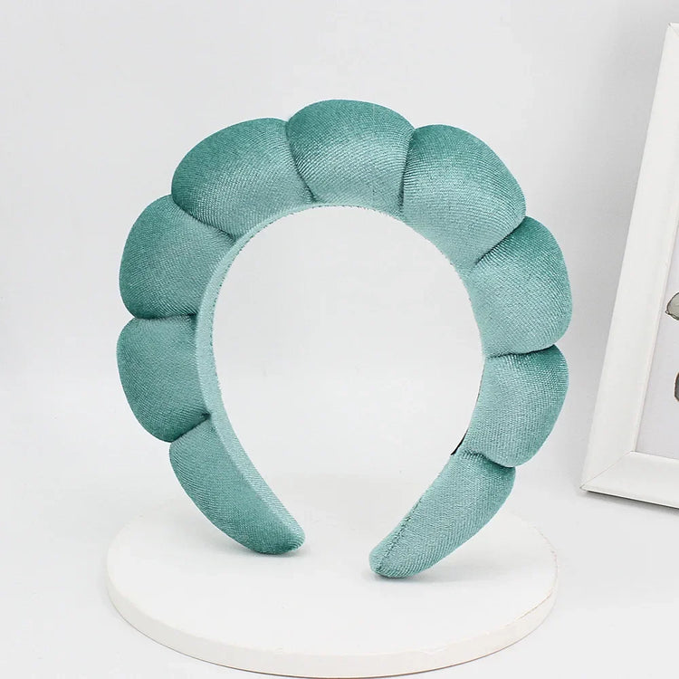 Velvet Spa Headband For Face Washing And Skincare