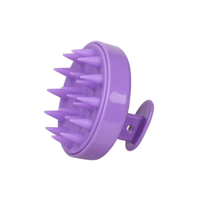 Y7 Cor Escova de Massagem de Couro Cabeludo em Silicone