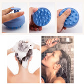 Escova de Massagem de Couro Cabeludo em Silicone