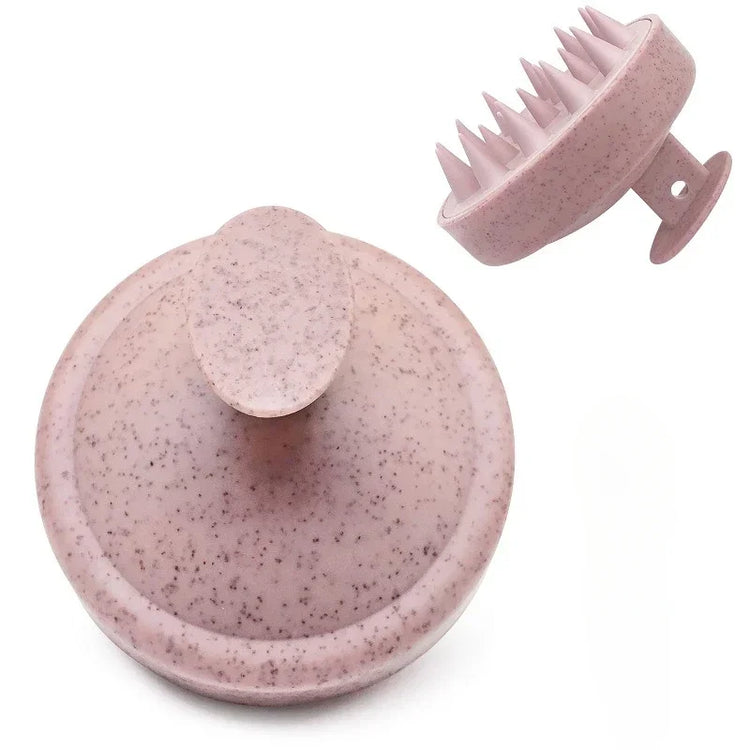 Y4 Cor Escova de Massagem de Couro Cabeludo em Silicone